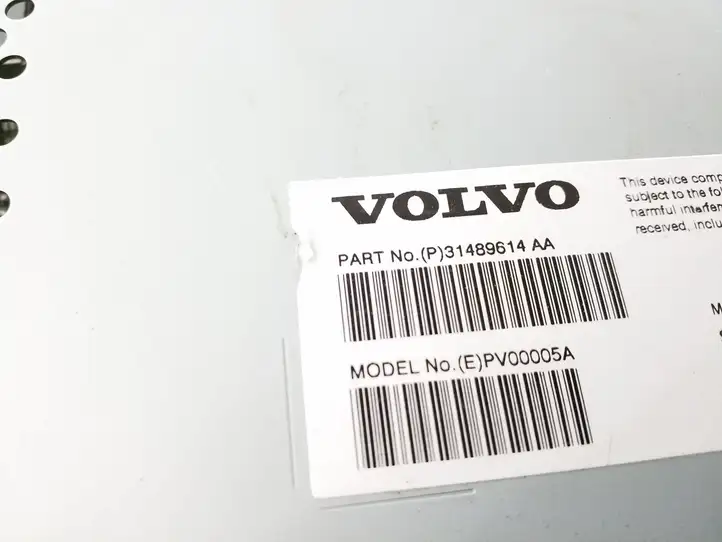 Volvo S90, V90 (2016 - 2020) P31489614AA Усилитель звука — фото 4
