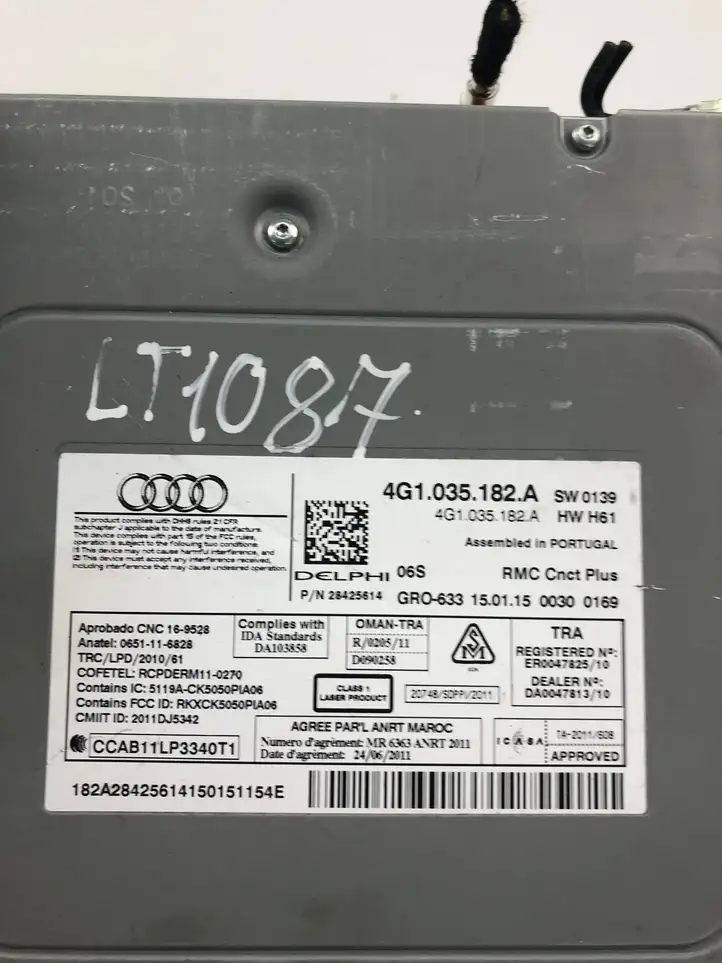 Audi A6 C7 (2011 - 2014) 4G1035182A Магнитола / мультимедийная система — фото 4