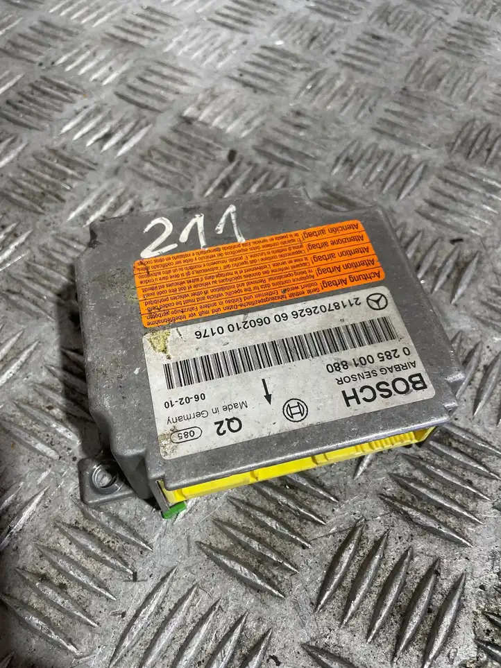 Mercedes-Benz E W211 (2002 - 2009) 2118702626 Блок управления SRS — фото 1