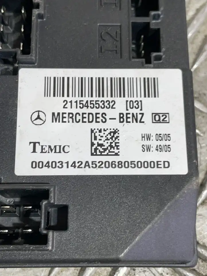 Mercedes-Benz E W211 (2002 - 2009) 2115455332 Прочие блоки управления — фото 3