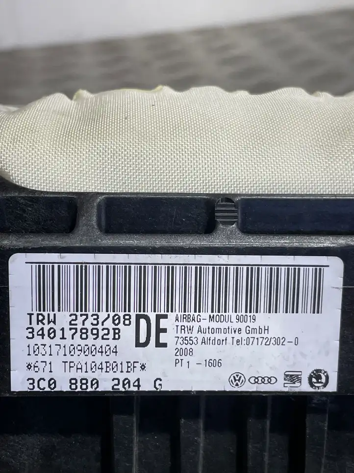 Volkswagen PASSAT B6 (2005 - 2010) 3C0880204G Подушка безопасности пассажира — фото 4