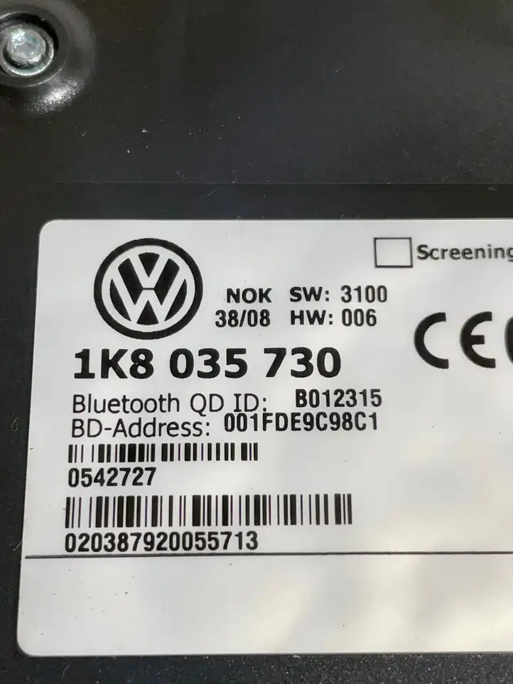 Volkswagen PASSAT B6 (2005 - 2010) 1K8035730 Блок GSM — фото 3