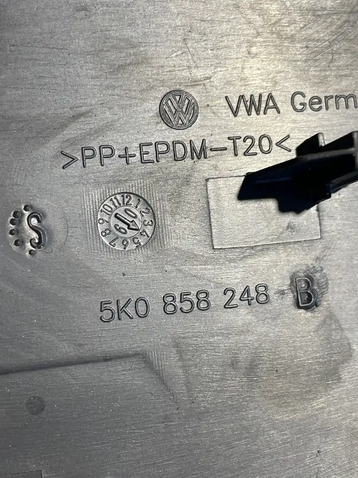 Volkswagen Golf VI (2009 - 2013) 5K0858248B Боковая отделка панели приборов — фото 3