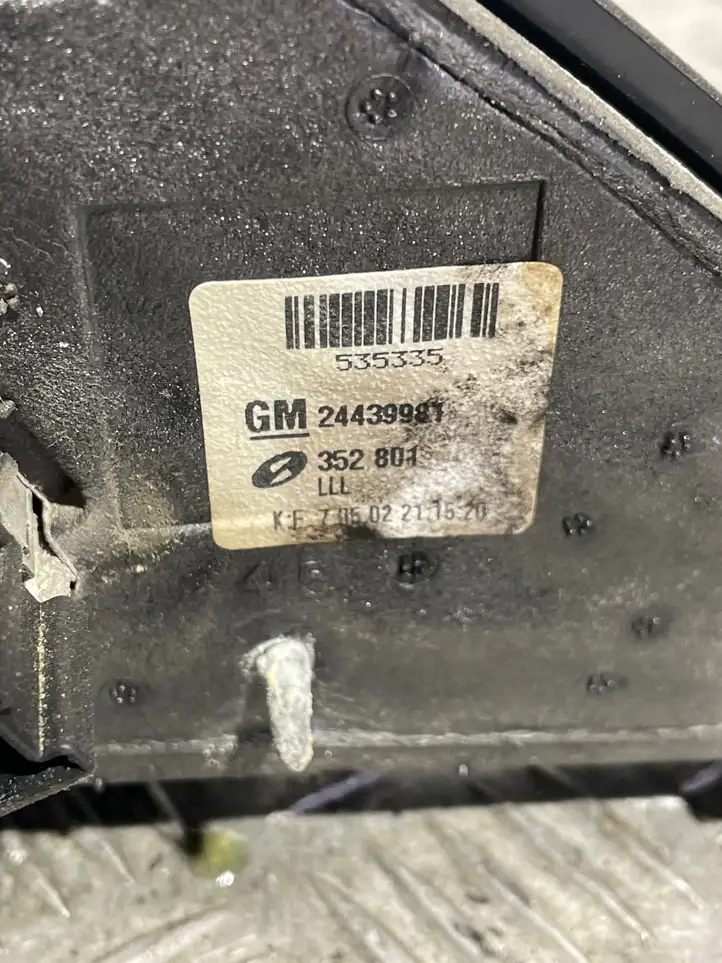 Opel Vectra C (2005 - 2009) 24439981 Боковое зеркало с электроприводом — фото 6