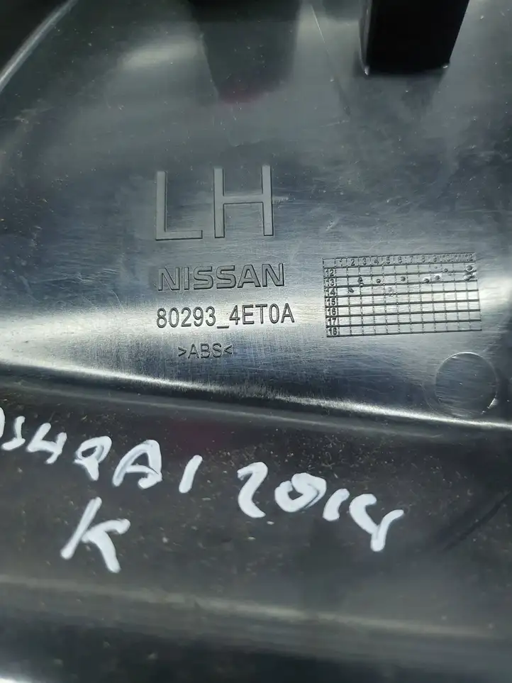 Nissan Qashqai (2013 - 2017) 802934ET0A Пластиковая отделка зеркала — фото 6