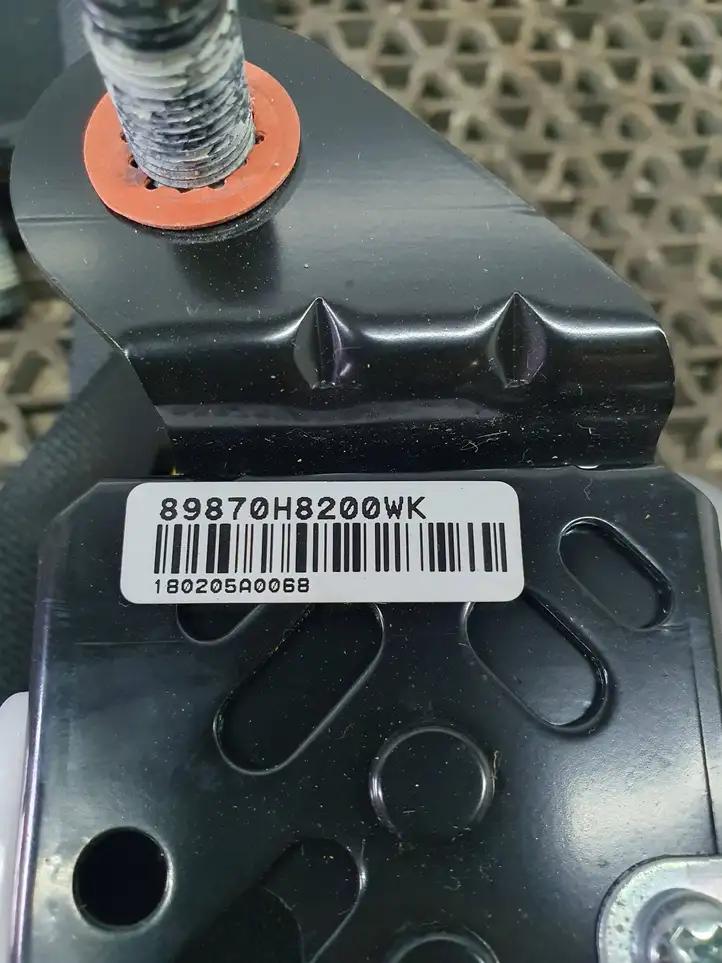 Kia Rio (2015 - 2017) 89870H8200WK Задний ремень безопасности — фото 7