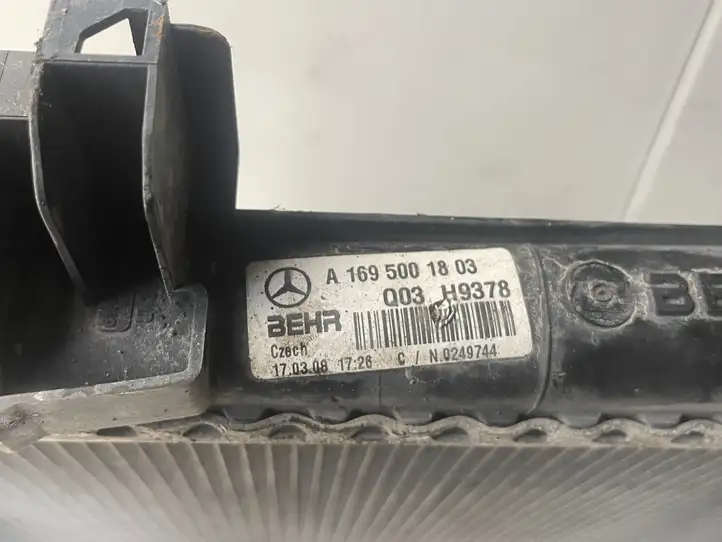 Mercedes-Benz A W169 (2004 - 2012) A1695001803 Радиатор охлаждающей жидкости двигателя — фото 5