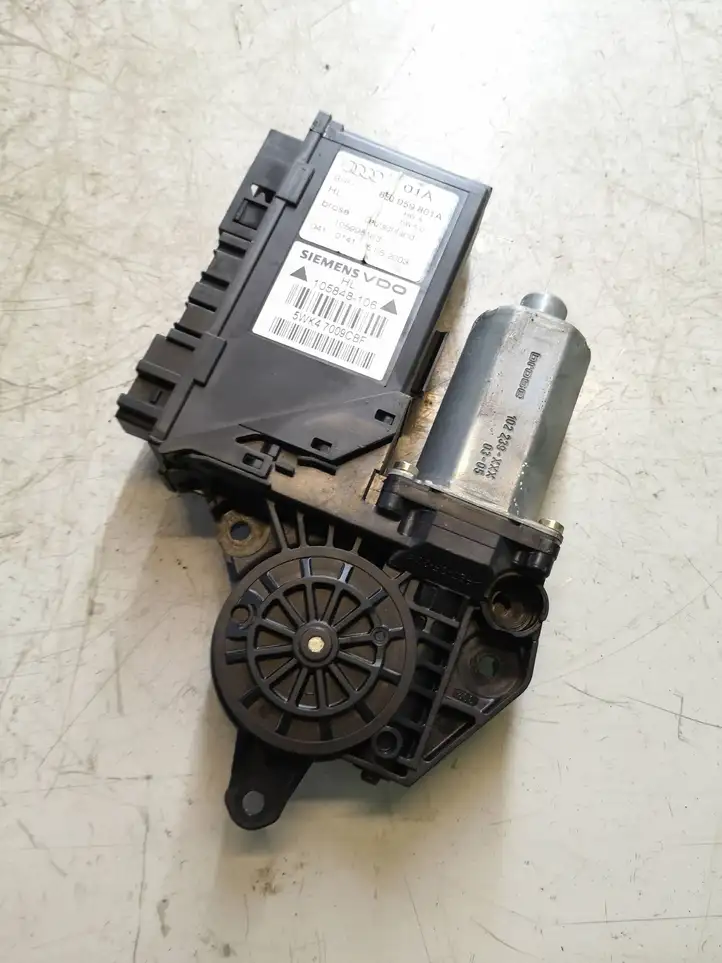 Audi A4 S4 B6 8E 8H (2000 - 2006) 8E0959801A Стеклоподъемник задней двери — фото 1