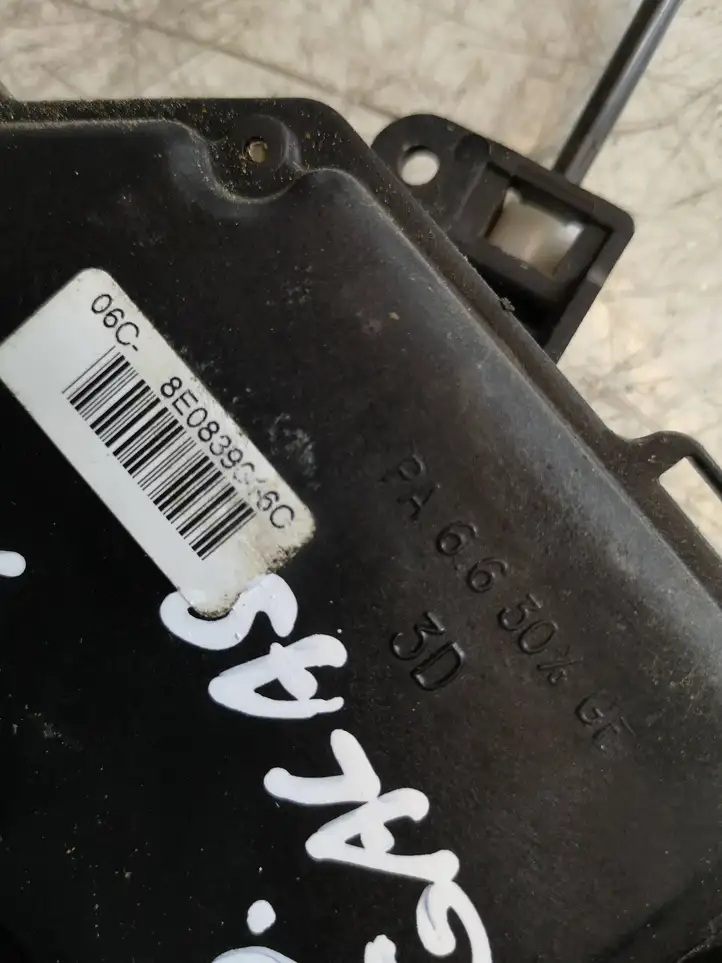 Audi A4 S4 B6 8E 8H (2000 - 2006) 8E0839016C Замок задней двери — фото 5