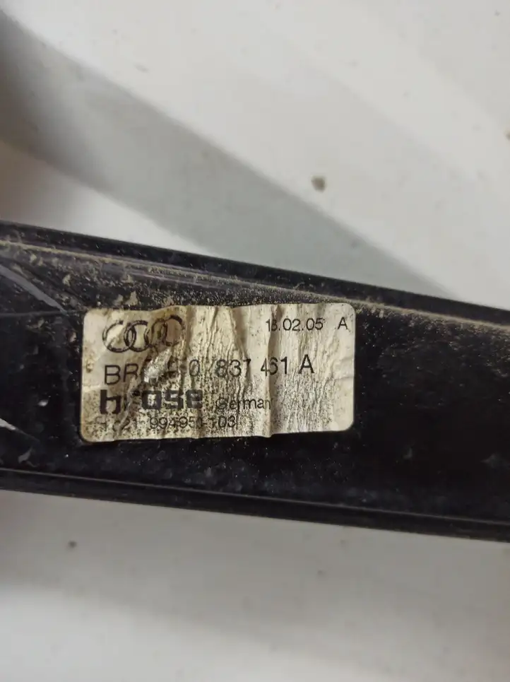 Audi A6 S6 C6 4F (2004 - 2008) 4F0837461A Стеклоподъемник передней двери (без мотора) — фото 3