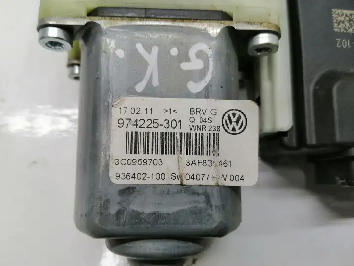 Volkswagen PASSAT B7 (2011 - 2014) 3C0959795 Стеклоподъемник задней двери — фото 3