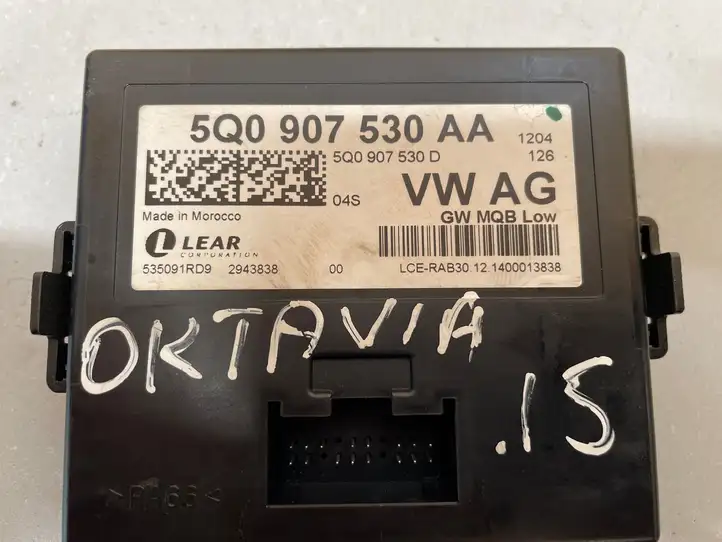 Skoda Octavia Mk3 (5E) (2013 - 2019) 5Q0907530AA Модуль Gateway — фото 2
