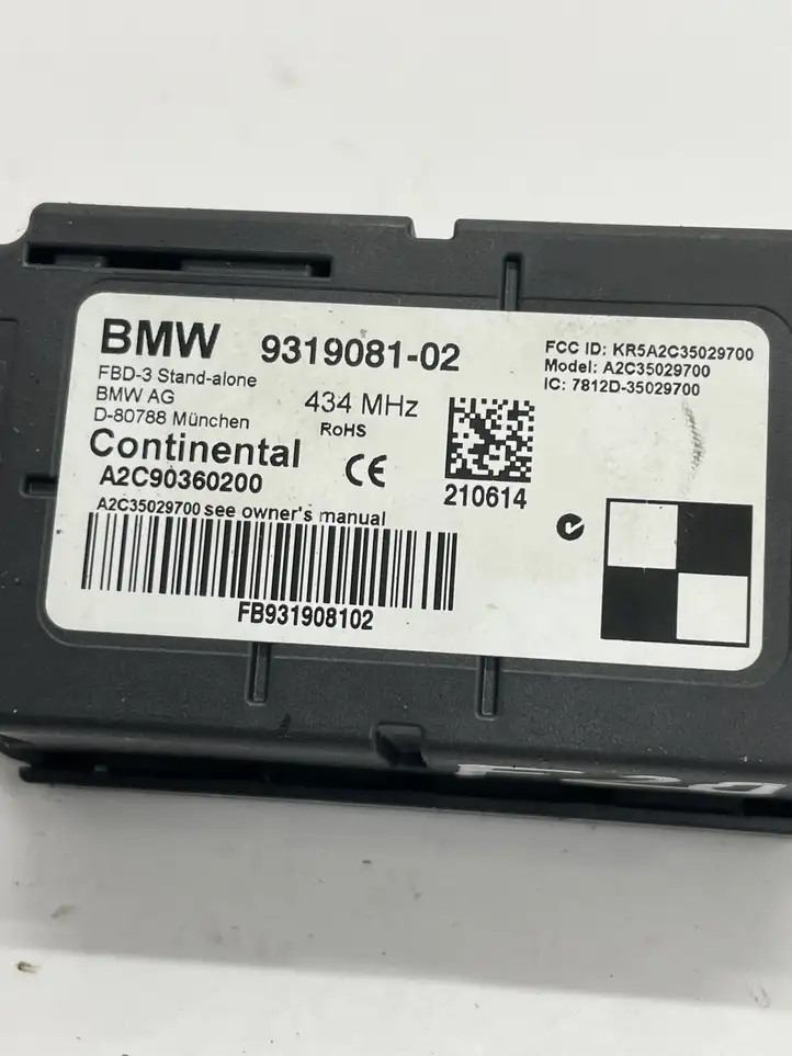 BMW 1 F20 F21 (2011 - 2019) 9319081 Прочие блоки управления — фото 2