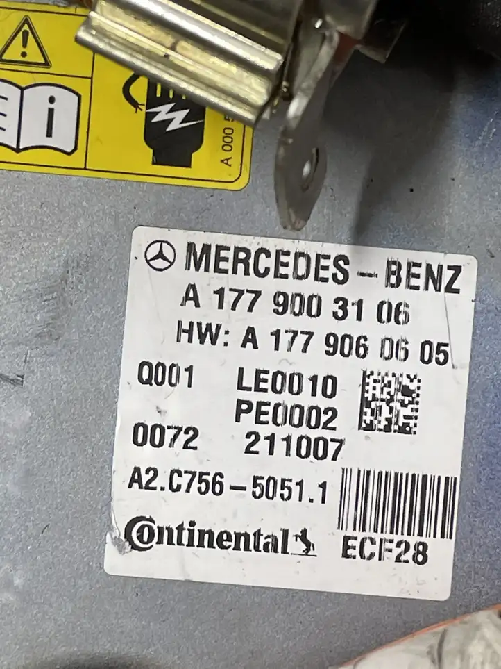 Mercedes-Benz A W177 (2018 - ) A1779003106 Аккумулятор гибридного / электрического автомобиля — фото 6
