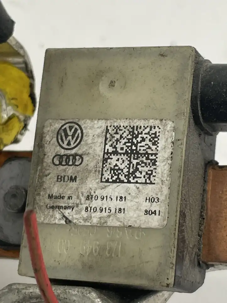 Audi A4 S4 B8 8K (2007 - 2011) 8T0915181 Минусовой провод аккумулятора — фото 3