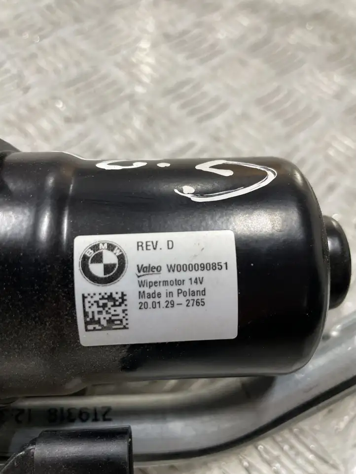 BMW 3 G20 G21 (2019 - ) W000090851 Комплект механизма стеклоочистителей — фото 2