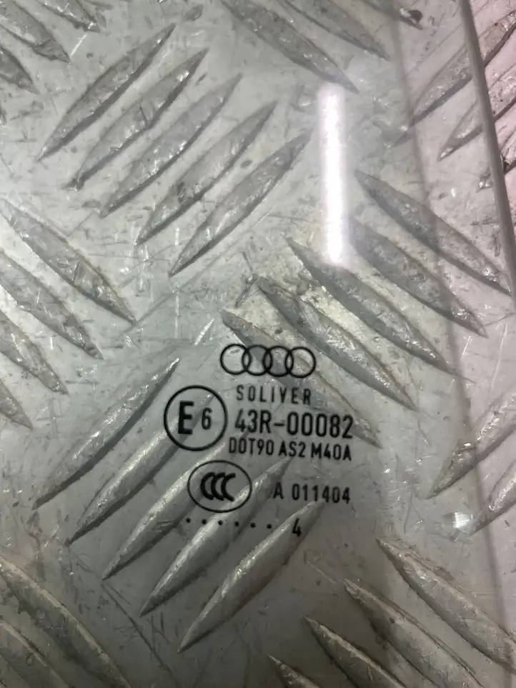 Audi A6 C7 (2011 - 2014) Стекло задней двери — фото 2