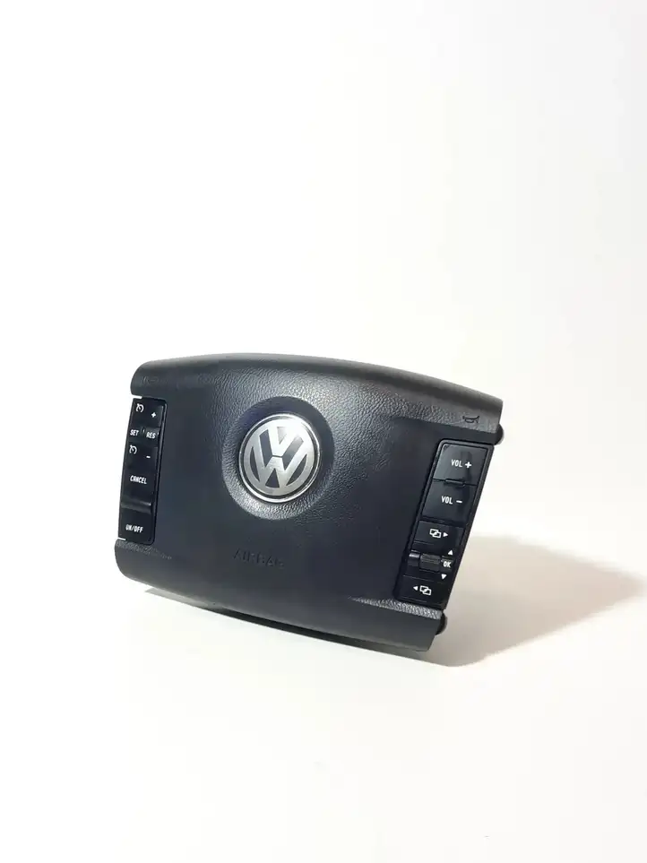 Volkswagen Touareg I (2002 - 2010) 7L6880201 Подушка безопасности руля — фото 1