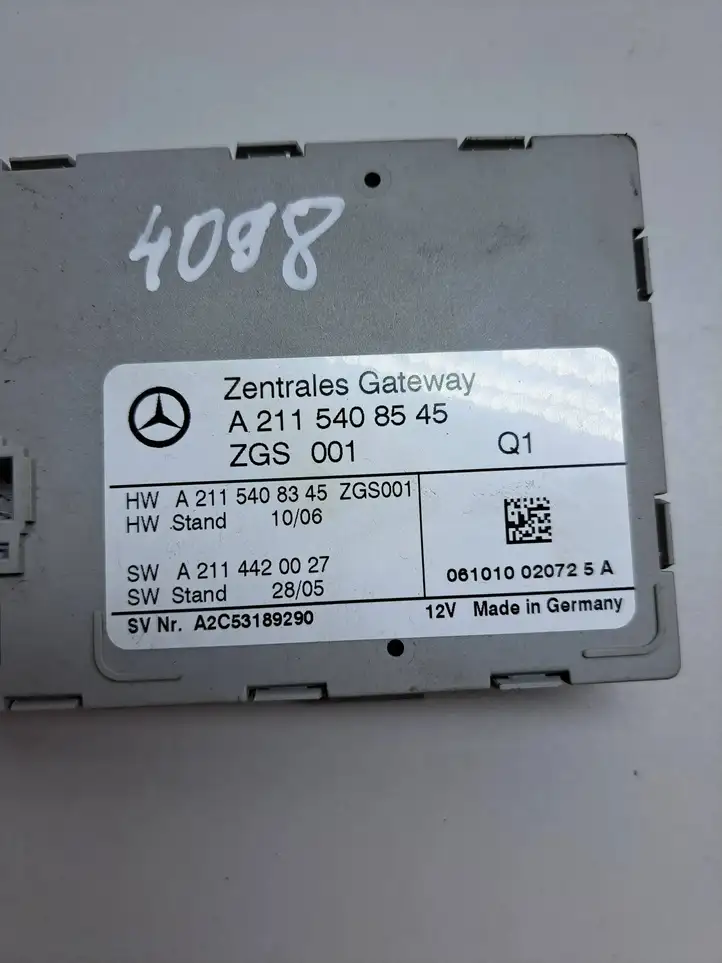 Mercedes-Benz E W211 (2002 - 2009) A2115408545 Прочие блоки управления — фото 3