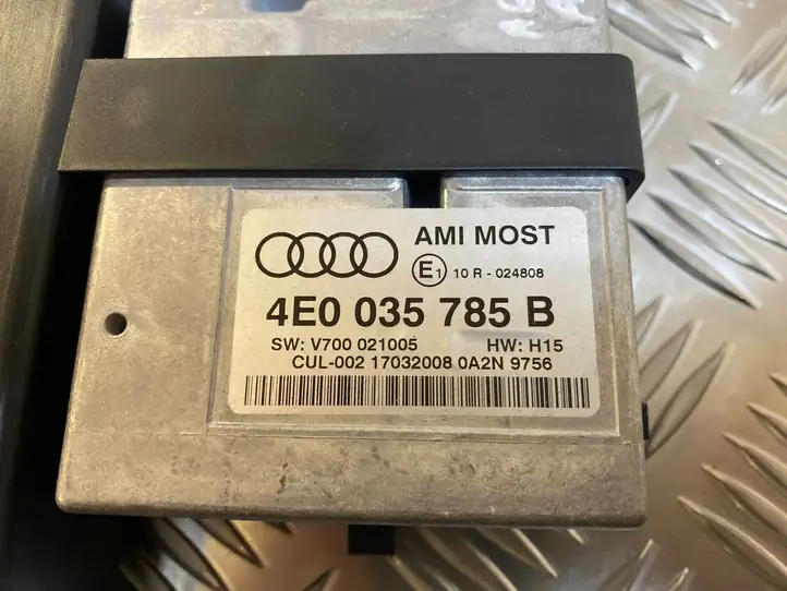 Audi A6 Allroad C6 (2006 - 2008) 4E0035785B Контроллер мультимедийной системы — фото 5