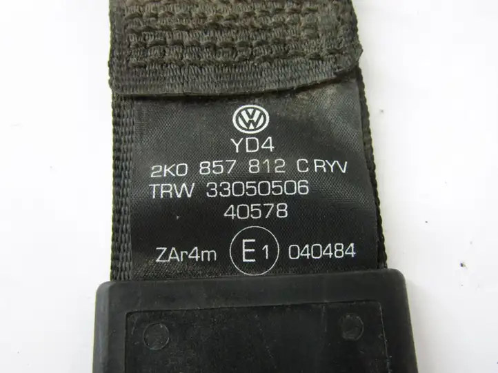 Volkswagen Caddy (2004 - 2010) Задний ремень безопасности — фото 2