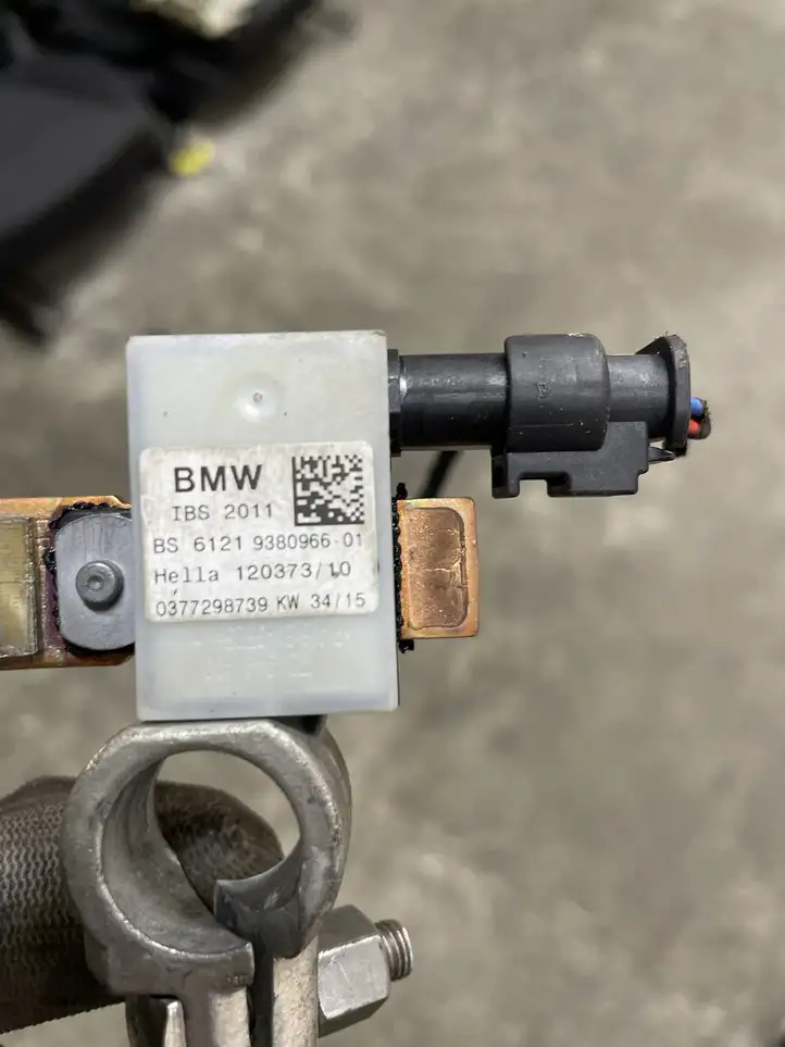 BMW X5 F15 (2013 - 2017) 9380966 Минусовой провод аккумулятора — фото 2