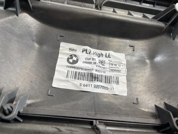 BMW 3 F30 F35 F31 (2012 - 2018) 9207085 Комплект системы вентиляции салона — фото 4