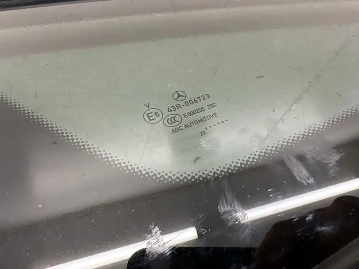 Mercedes-Benz CLA C118,X118 (2019 - ) A1186700700 Заднее боковое стекло — фото 3