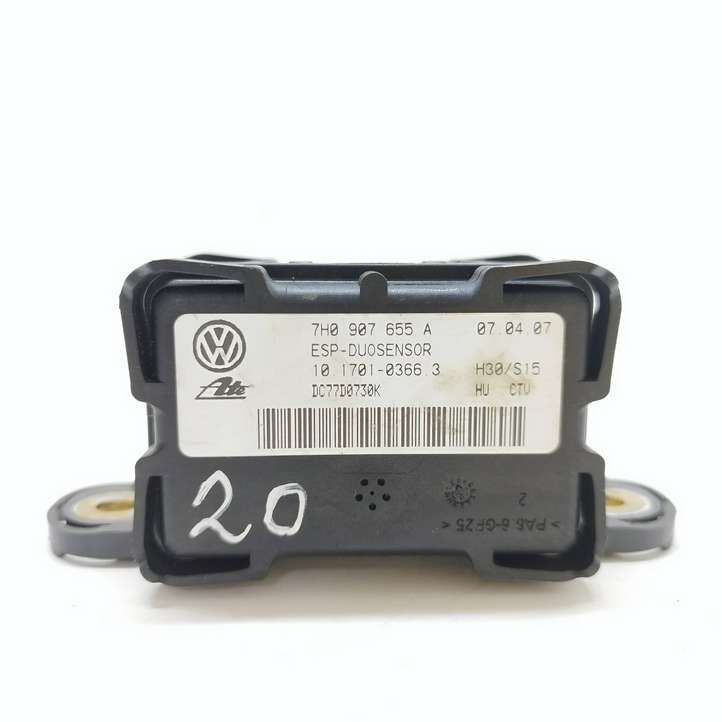 Audi A3/S3 8P (2008 - 2013)  7H0907655A Датчик ESP (системы стабильности) (датчик курсовой устойчивости))