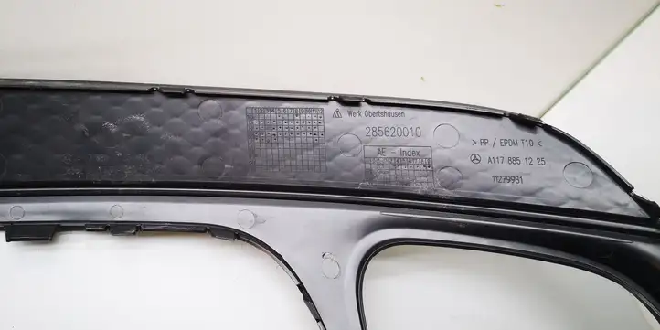 Mercedes-Benz CLA C117,X117,W117 (2013 - 2019) A1178851225 Нижняя часть переднего бампера — фото 2