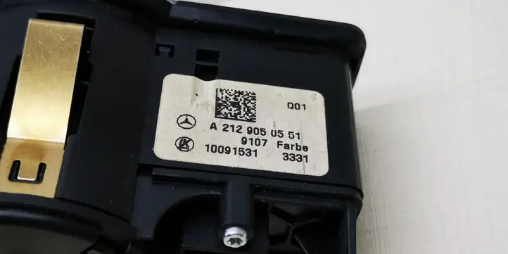 Mercedes-Benz E W212 (2009 - 2016) A2129050551 Включатель фонарей — фото 4