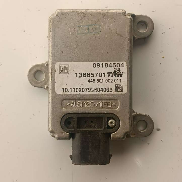 Opel Vectra (2005 - 2009)  13665701 Датчик ESP (системы стабильности) (датчик курсовой устойчивости))