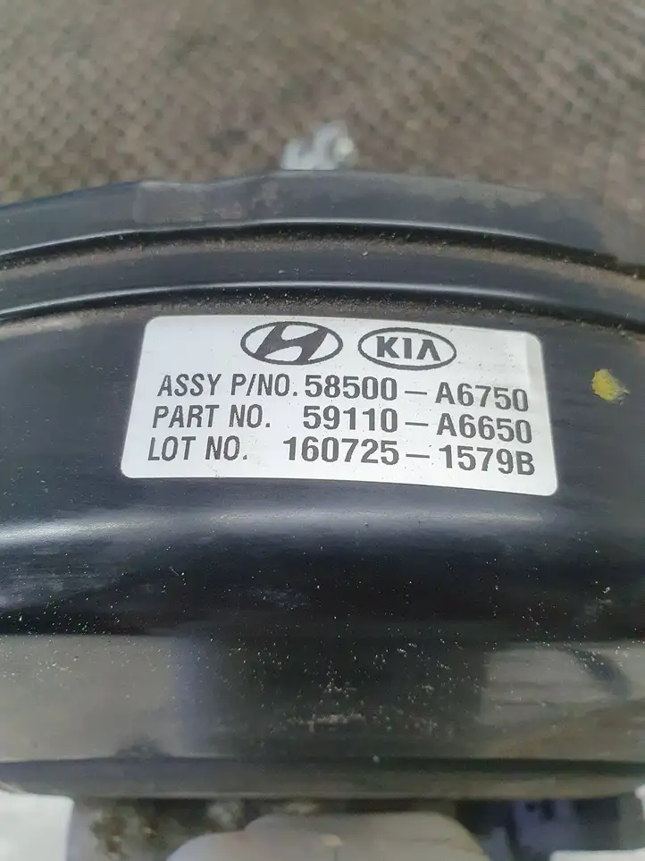 Kia Ceed (2015 - 2018) 58500A6750 Вакуумный усилитель тормозов — фото 6