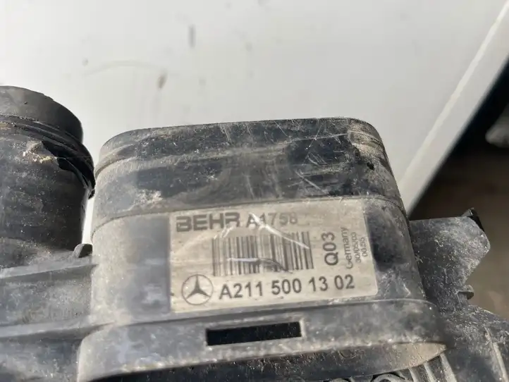 Mercedes-Benz E W211 (2002 - 2009) A2115001302 Радиатор охлаждающей жидкости двигателя — фото 4
