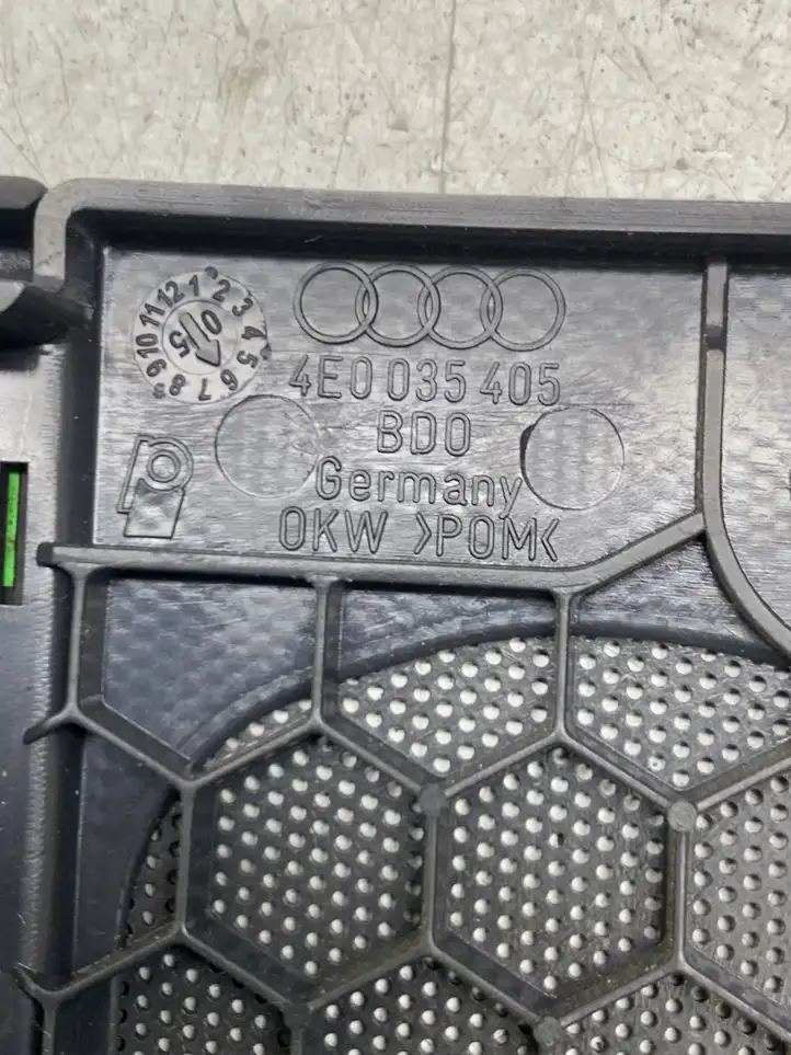 Audi A8 S8 D3 4E (2002 - 2005) 4E0035405 Накладка динамика передней двери — фото 2