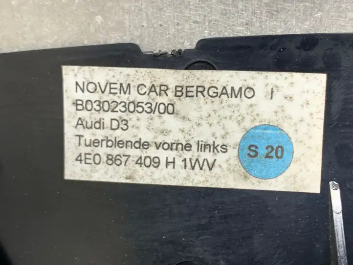 Audi A8 S8 D3 4E (2002 - 2005) 4E1857115H Декоративная отделка — фото 4