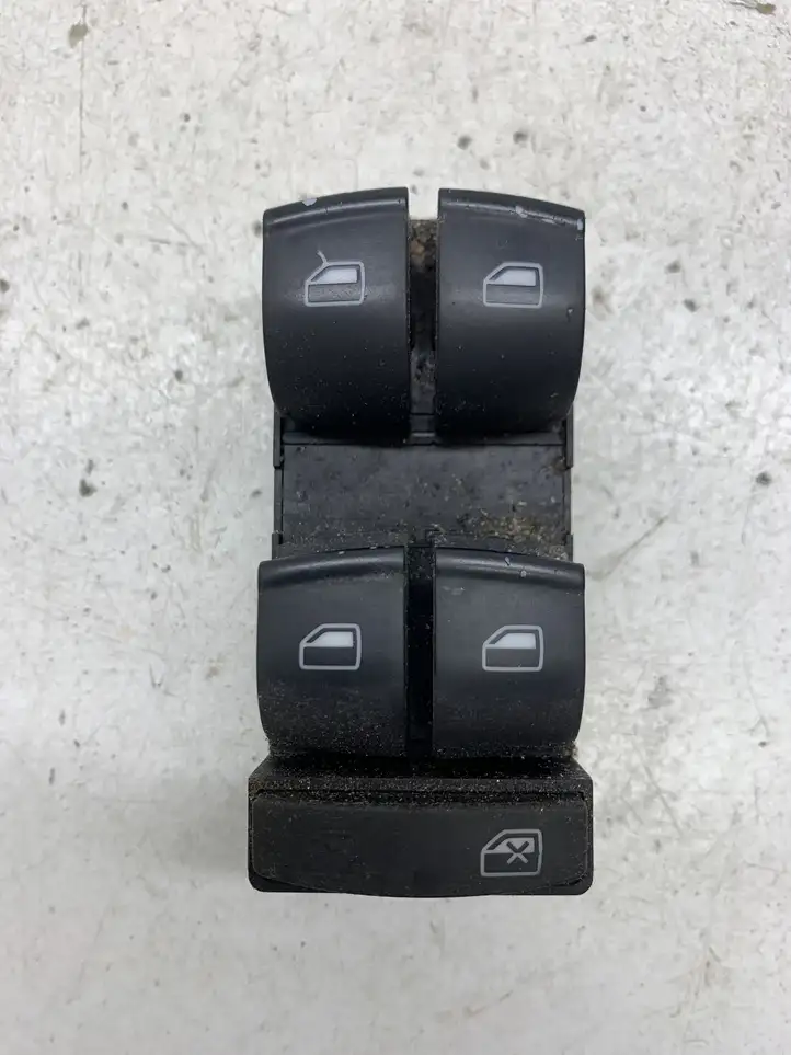 Audi A8 S8 D3 4E (2002 - 2005) 4E0959851 Блок кнопок стеклоподъемников — фото 1