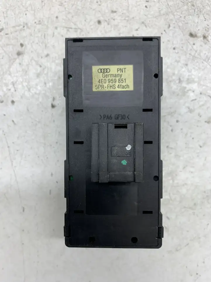 Audi A8 S8 D3 4E (2002 - 2005) 4E0959851 Блок кнопок стеклоподъемников — фото 4