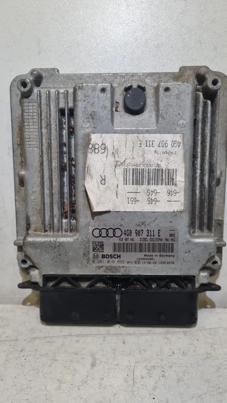 Audi A6 C7 (2011 - 2014) 4G0907311E Блок управления двигателем (ЭБУ) — фото 1