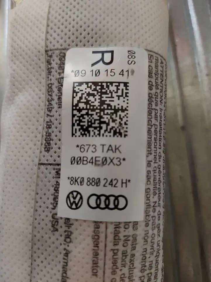 Audi A4 S4 B8 8K (2011 - 2015) 8K0880242H Подушка безопасности сиденья — фото 3