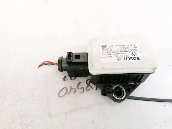 Audi A6 (2004 - 2008)  8E0907637B Датчик ESP (системы стабильности) (датчик курсовой устойчивости))