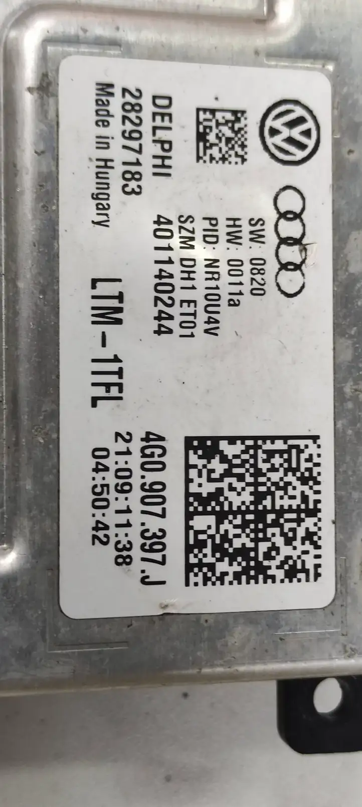 Audi A7 S7 4G (2010 - 2014) 4G0907397J Блок розжига ксенона — фото 4