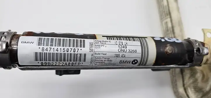 BMW X5 E70 (2006 - 2013) 6162718C Боковая подушка безопасности шторка — фото 4