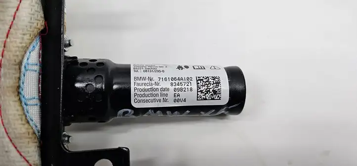 BMW X5 E70 (2006 - 2013) 7161064 Подушка безопасности сиденья — фото 4