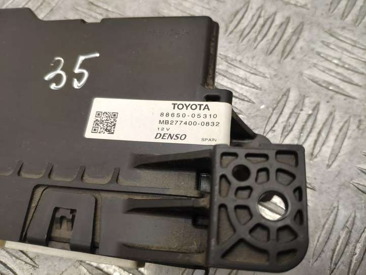 Toyota Avensis T270 (2012 - 2015)  8865005310 Блок управления автономного обогревателя