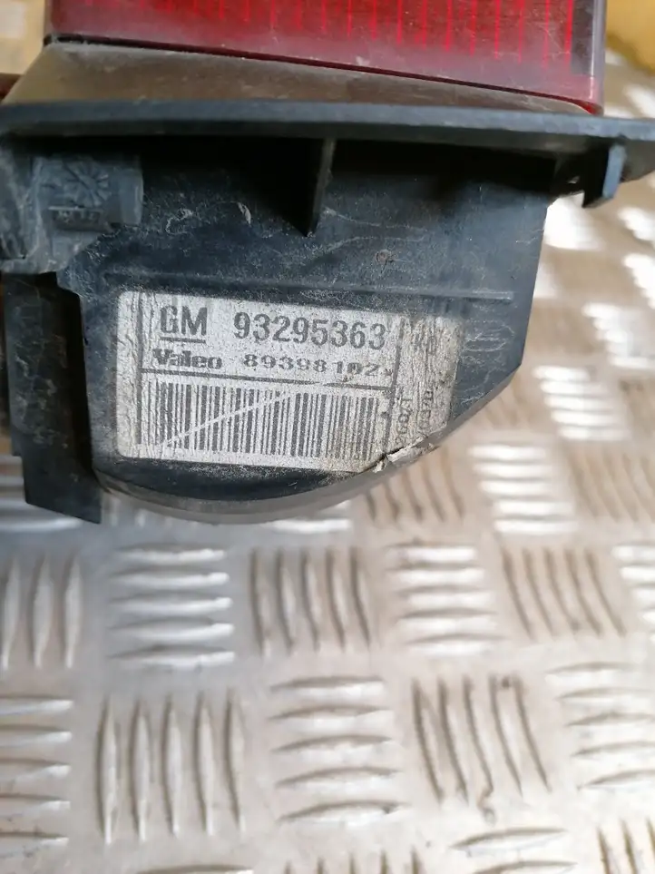 Opel Meriva A (2002 - 2006) 93295363 Задняя противотуманная фара — фото 2