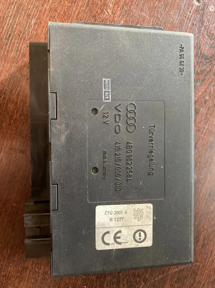 Audi A6 S6 C5 4B (2001 - 2004) 4B0962258L Модуль комфорта — фото 1