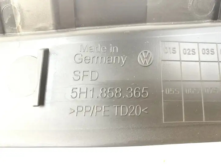 Volkswagen Golf VIII (2019 - ) 5H1858365 Прочие детали салона — фото 4