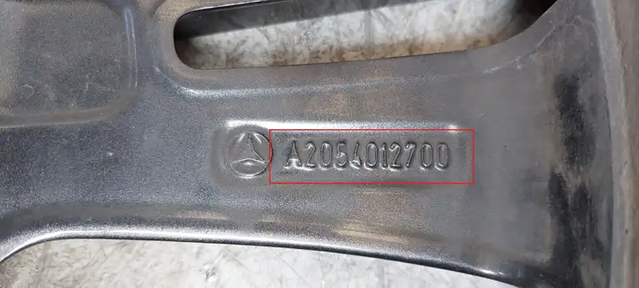 Mercedes-Benz C AMG W205 (2014 - ) A2054012700 Легкосплавный колесный диск R19 — фото 3