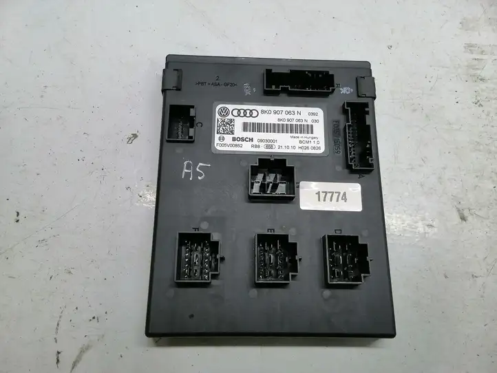 Audi A5 8T 8F (2007 - 2011) 8K0907063N Модуль комфорта — фото 1
